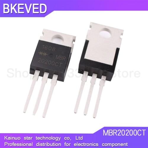 10PCS MBR20200CT TO220 MBR20200 TO-220 20200CT