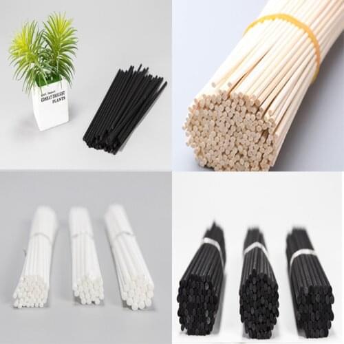 100pcs Aroma Diffuser Replacement Rattan Reed Sticks Essential Oil Scented Volatile Stick