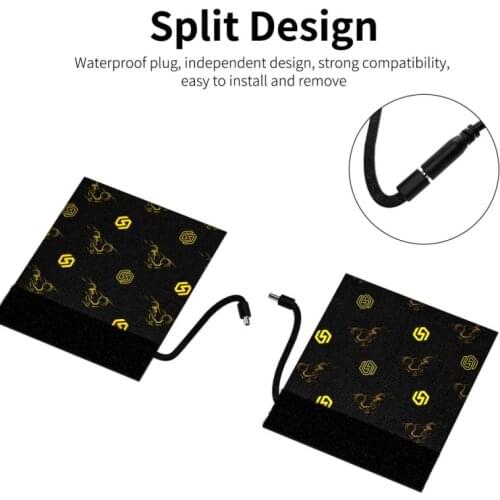 2PCS Motorcycle electric heat handlebar cover 12V waterproof winter warm electric heat handlebar Handlebars, Grips ,Lever