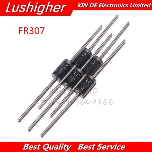 20pcs Rectifier Diode 3A 1000V DO-27 FR307