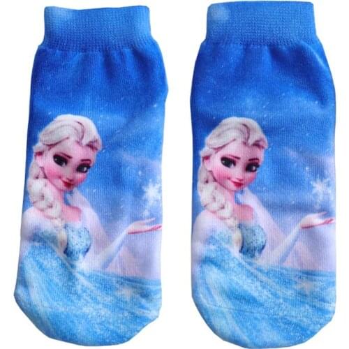 2021 Spring Autumn Cartoon Mermaid Socks Boys Girls Kids Breathable Warm Socks Childrens Christmas Socks 1-10Years