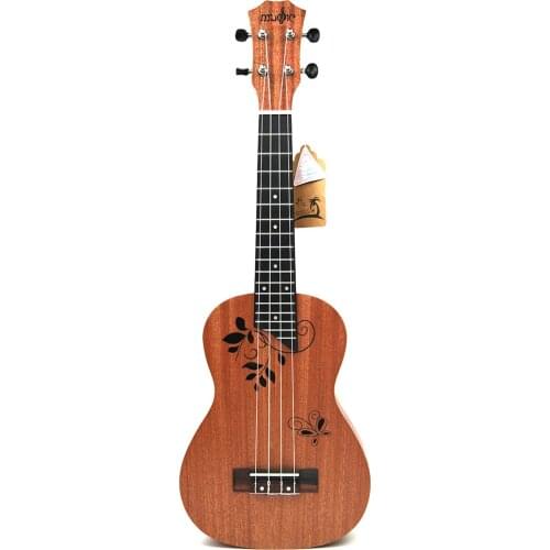 21 inch Soprano Uke 4 Strings ukulele guita acoustic small guitar solid body professional uke ukelele Concert Free Shipping