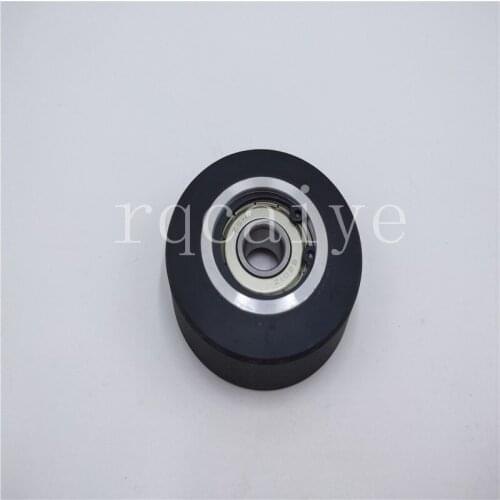 Free Shipping 2 piece CD102 SM102 Accessories Feeder wheel for paper with bearing 12*60*15MM