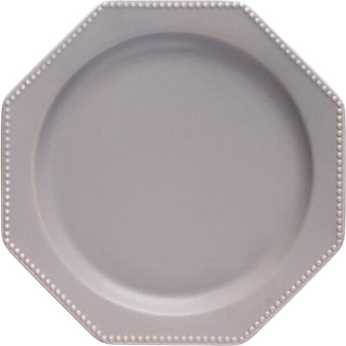 Ceramic Serving China Plates Creative Kitchen Porcelain Dinner Plates Dishes Trays Decorative Platos De Cena Tableware DL60PZ