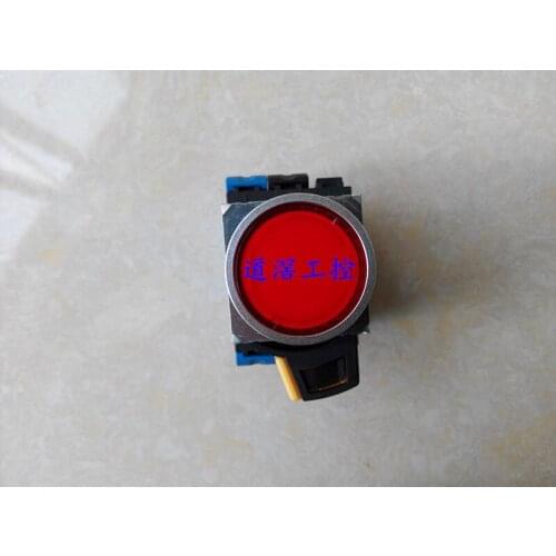 Push-Button Switch with Light Automatic Reset A22NL-MNM-TRA-G100-RE