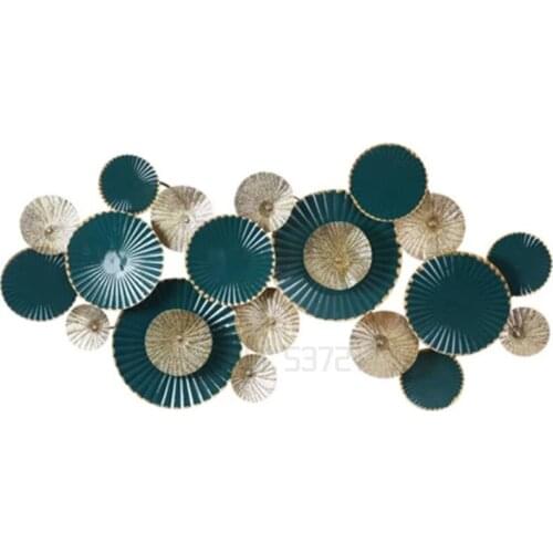 Metal wall decoration sofa background wall decoration pendant living room iron wall decoration