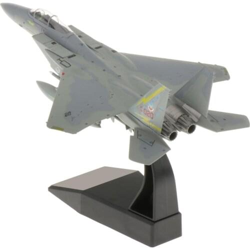F-15 Eagle Aircraft Model 1/100 Diecast Airplane Fighter Hot Toy Collectible