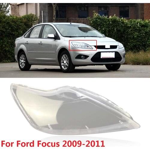 CAPQX 1PCS For Ford Focus 2009 2010 2011 Front Headlamp Headlight Lamp cover Lampshade Waterproof Bright light Shade Shell Cover