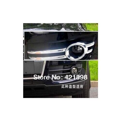 For AUDI Q5 2009 2010 2011 2012 ABS chrome Front Fog Light cover trim 8 pcs