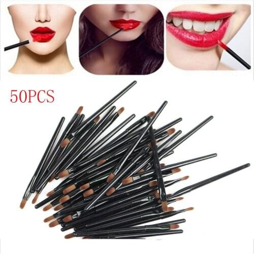 Portable Disposable Professional Lip Applicator Makeup Brush Eyebrow Brush Lip Brush Cosmetic Brush