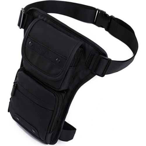 Casual Waist Bags Travel Chest Pouch Men Waterproof Crossbody Bag Nylon Belt Purse Phone Pouch Male Shoulder Waist Pack