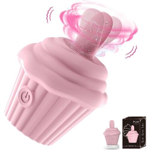 Tongue Licking G Spot Clitoral Vibrator Clit Tickler Sex Toy for Women 10 Pattern Vibrating Vaginal Massage Adult Orgasm Product