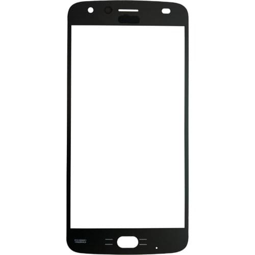 Cell Phones Replacement Parts for Motorola Moto Z2 Play Outer Glass Screen Panel[NO LCD,NO TOUCH](Black)