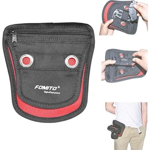 Fomito Camera Clip Pad + Rain Cover Black for Capture Camera Clip