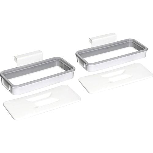 HOT SALE Hanging Garbage Bag Holder,Garbage Bags Rack,Trash Bag Holder Organizer,Garbage Can For Closet,With Lid Trash Bag Holde