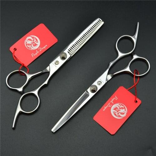 1001Z 6'' 17.5cm 1Pcs Or 2Pcs Silvery Screw Cutting Scissors Thinning Shears TOPPEST Hairdressing Scissors Barbers Hair Scissors