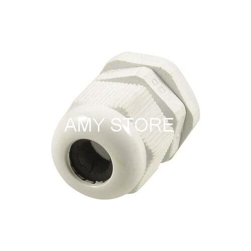 5mm-10mm Cable Range PG11 White Plastic IP67 Waterproof Cable Glands