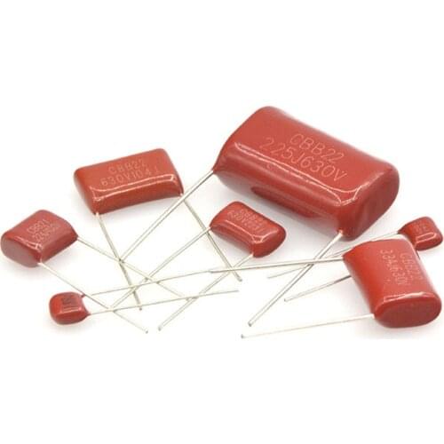 5PCS 630V475J 4.7UF Pitch 25MM 630V 475 CBB Polypropylene film capacitor