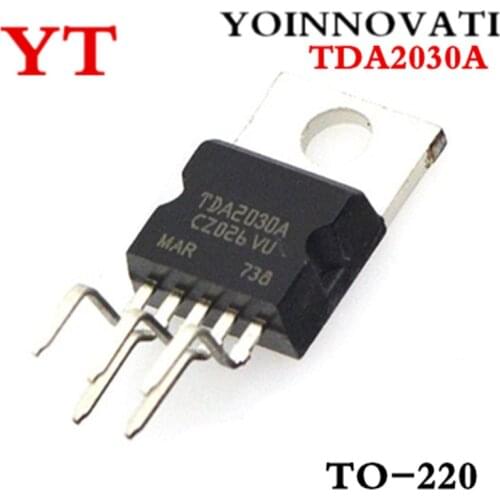 50PCS TDA2030A TDA2030 2030 IC AMP AUDIO 18W TO-220 IC Best quality