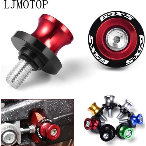 8MM For SUZUKI GSX-S1000 GSX S1000 GSX-S 1000 GSXS1000 2011-2021 Motorcycle accessories CNC Swingarm Spools slider stand screws