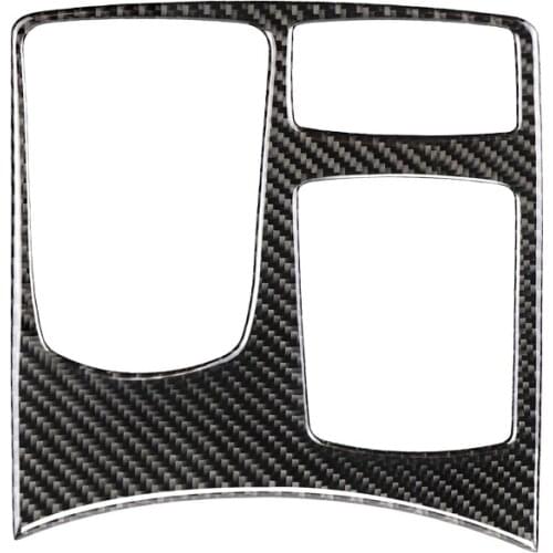 Carbon Fiber Armrest Control Panel Cover Trim for Mercedes Benz GLE GLS M Class (Button Style)