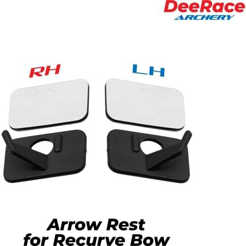 Plastic Arrow Rest for Archery Recurve Bow Riser Metal Riser Wood Riser Right Hand Left Hand Black