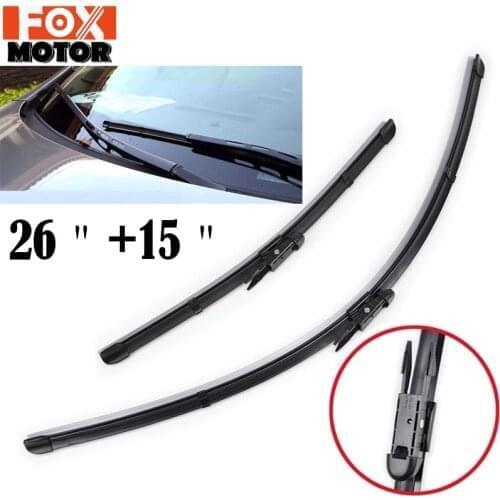 XUKEY Windshield Wiper Blades For Chevrolet Aveo T300 26" 15" 2012 2013 2014 2015 2016 Front Windscreen For Chevrolet Sonic