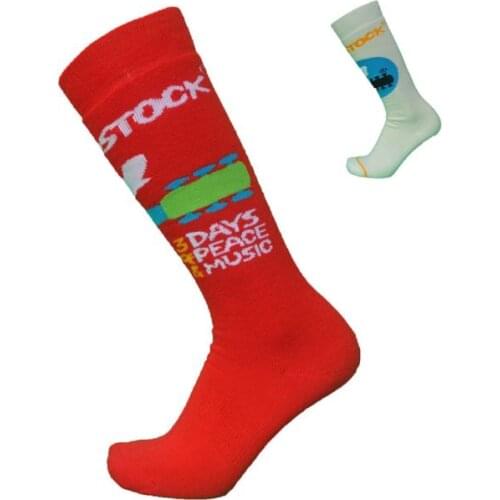 SKI-119European and American Boneless High-quality Merino Wool Full Loop Thickening Tide Brand Ski Socks