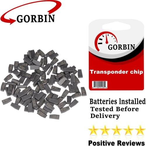 GORBIN Transponder ID46 Chip Car Key Original Chip ID 46 PCF7936 PCF7936AS Carbon New Not Coded 10/20/30/50/100PCS