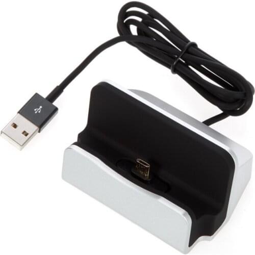 Micro Sync Data Charging Dock Station Desktop Charger USB Cable For for Samsung Galaxy S4 J5 Note 4 Oneplus LG Android