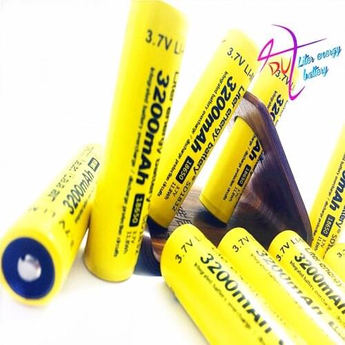 10 pcs/ Lot Protected New Original NCR18650B 3200mAh 18650 Rechargeable battery with PCB 3.7v Flashlight use