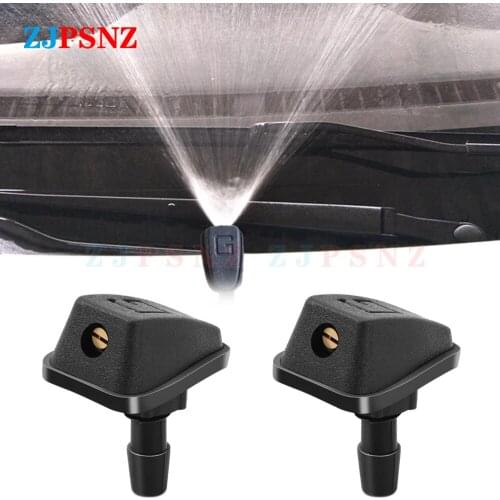 2Pcs Car Front Windshield Wiper Nozzle Glass Washer Water Nozzles Auto Wiper Glass Adjustment Universal Chevrolet Cruze Aveo