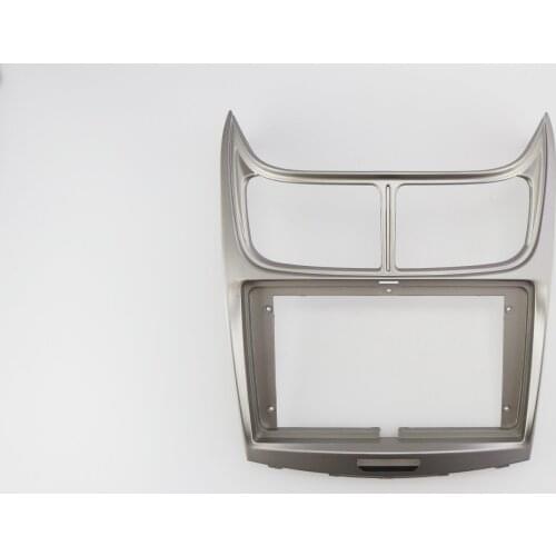 9 inch Car Fascia Radio Panel for Chevrolet Sail 2010-2014 Facia Dash Kit Install Adapter Bezel Console Plate Trim 9inch Cover