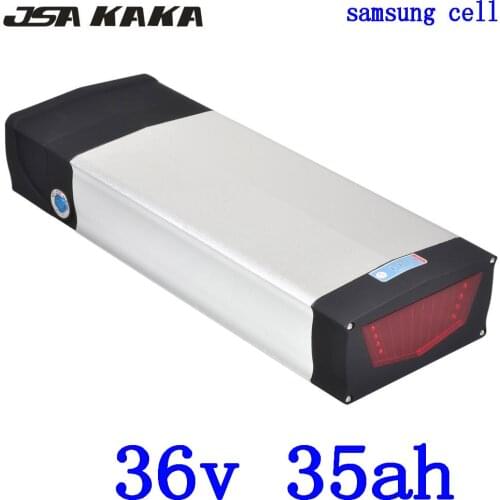 36V 500W 1000W 1500W ebike battery 36V 35AH electric bicycle battery 36V 35AH 30AH Lithium battery use samsung cell+3A charger