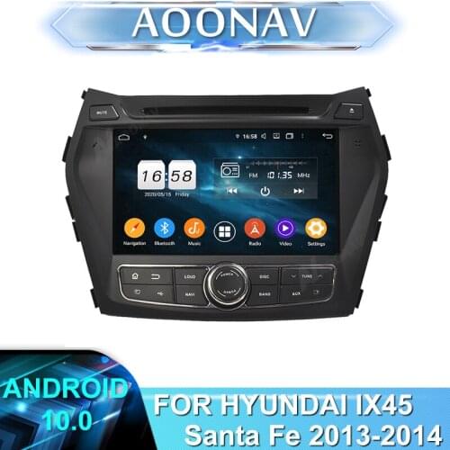 2 din Android Car radio DVD player For HYUNDAI IX45 Santa Fe 2013 2014 car stereo autoradio auto audio GPS navigation head unit
