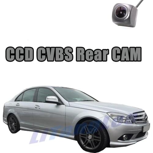 Car Rear View Camera CCD CVBS 720P For Mercedes Benz C320 C350 C32 C55 AMG Reverse Night Vision WaterPoof Parking Backup CAM