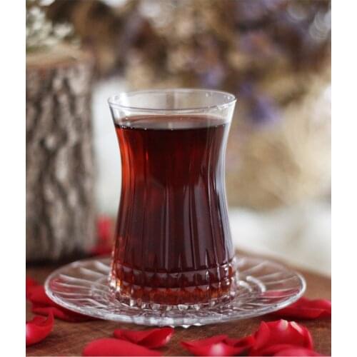 Tea Set Kit 12 Piece 6 Personality Heybeli Series Lizbon Model