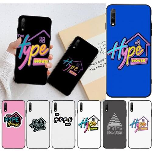 Hype House Soft black Phone Case for Huawei Honor 30 20 10 9 8 8x 8c v30 Lite view pro