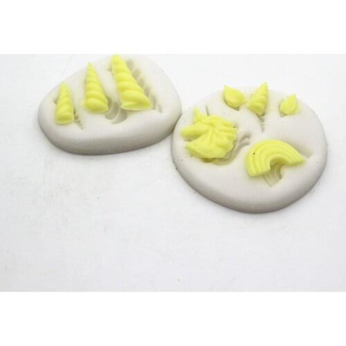 Unicorn Little West Point Fudge cake decoration mold chocolate mold