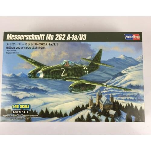 Trumpeter 80371 1/48 Plane German Messerschmitt ME262 A-1a/U3 Fighter Model TH05909-SMT6