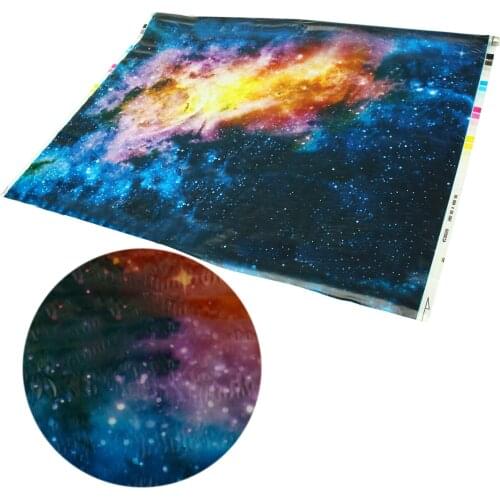 JX-LCLYL 0.5*1m PVA Starry Sky Printing Water Transfer Dipping Hydrographics Hydro Film