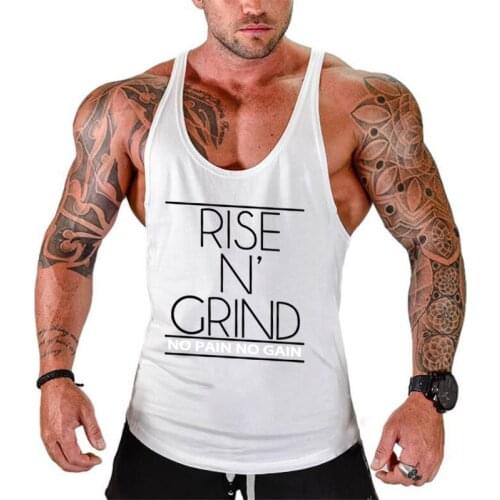 Muscleguys Summer Brand Clothing Cotton Gym Tank Top Men Bodybuilding Stringer Tanktop Man Sleeveless Undershirt Fitness Vest