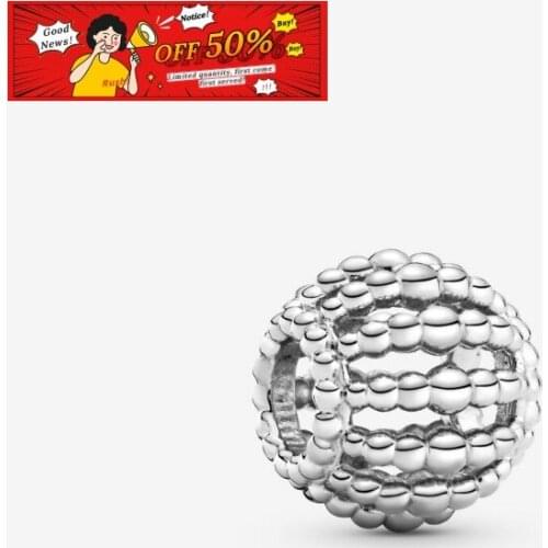 Fashion 2020 New Valentines Series 100% 925 Silver Beads Beaded Openwork Charm fit Original Pandora Bracelets Women DIY Jewelry