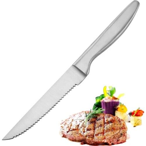 Stainless Steel Steak Knife Sharp Blade Flatware Steak Knives High Resistant and Durable