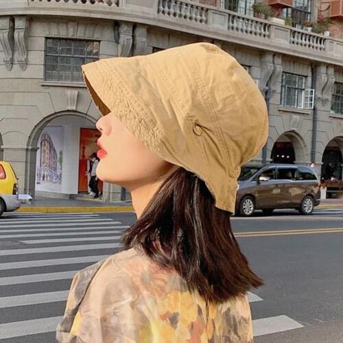 Travel Hat Warped Edge Women Wide Brim Elastic UV Protection Sun Hat Fashion Accessories Beach Party Foldable Wide Brim Floppy