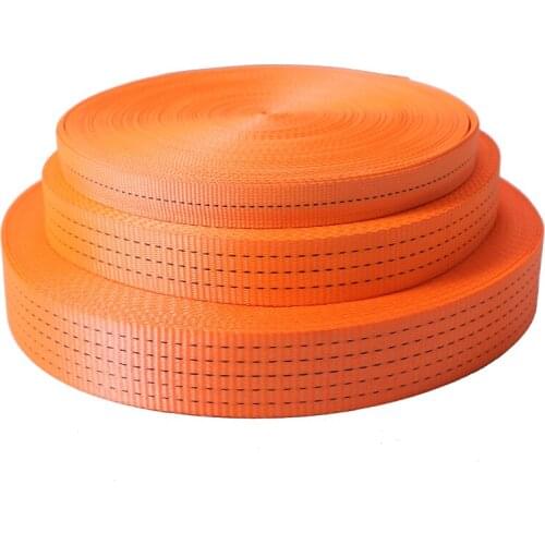 High strength Binding Webbing packing belt ribbon High Tenacity car Truck trailer flat strap rope travel packing Webbing