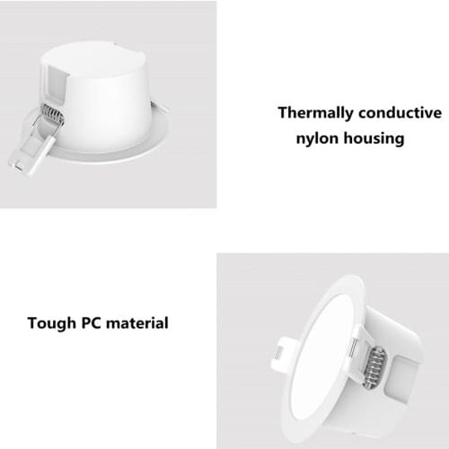 Xiaomi Mijia Smart Downlight BT Mesh For Mijia App Control 4W 2700-6500K White & Warm LED Light 220V MJTS003