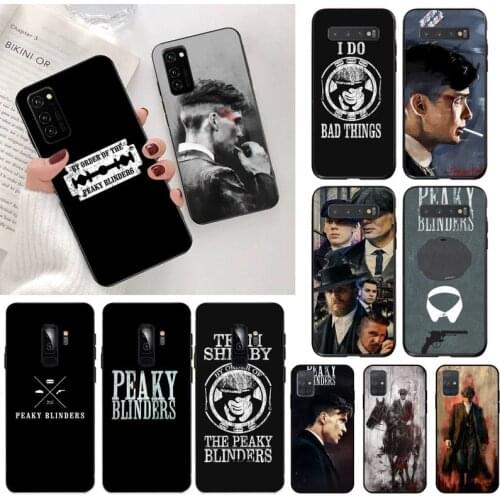 YJZFDYRM Hot Peaky Blinders Luxury Unique Phone Cover for Samsung S20 plus Ultra S6 S7 edge S8 S9 plus S10 5G lite 2020