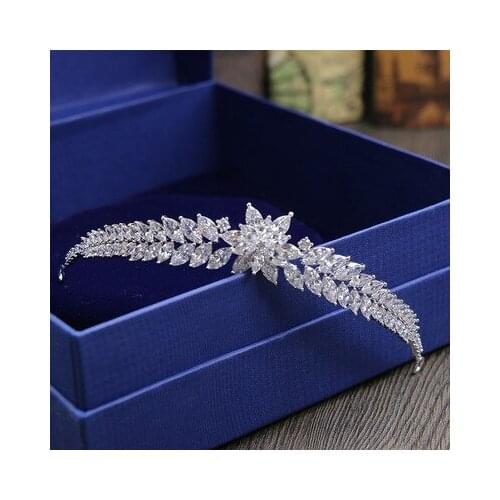 Tiaras And Crown Vintage Classic Lady Bridal Party Wedding Hair Jewelry Got Engaged Zricon Corona Princesa