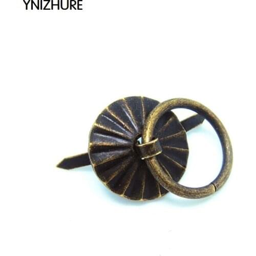 50pcs 19mm New Arrival Real Cabinet Knobs Furniture Handles Small Sun Hand In Metal Handle Drawer Pull Wire Pulls Loop